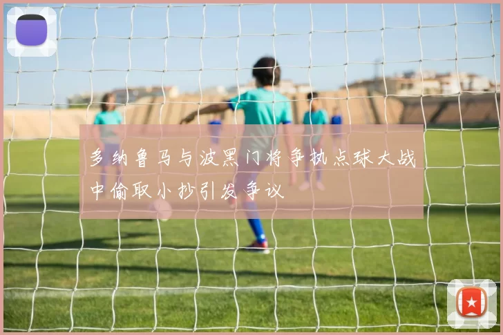 多纳鲁马与波黑门将争执点球大战中偷取小抄引发争议